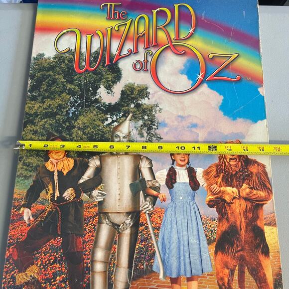 The Wizard Of Oz RARE Large Story Book by Warner Bros "Relive The Dream" 23x15" - Picture 5 of 6